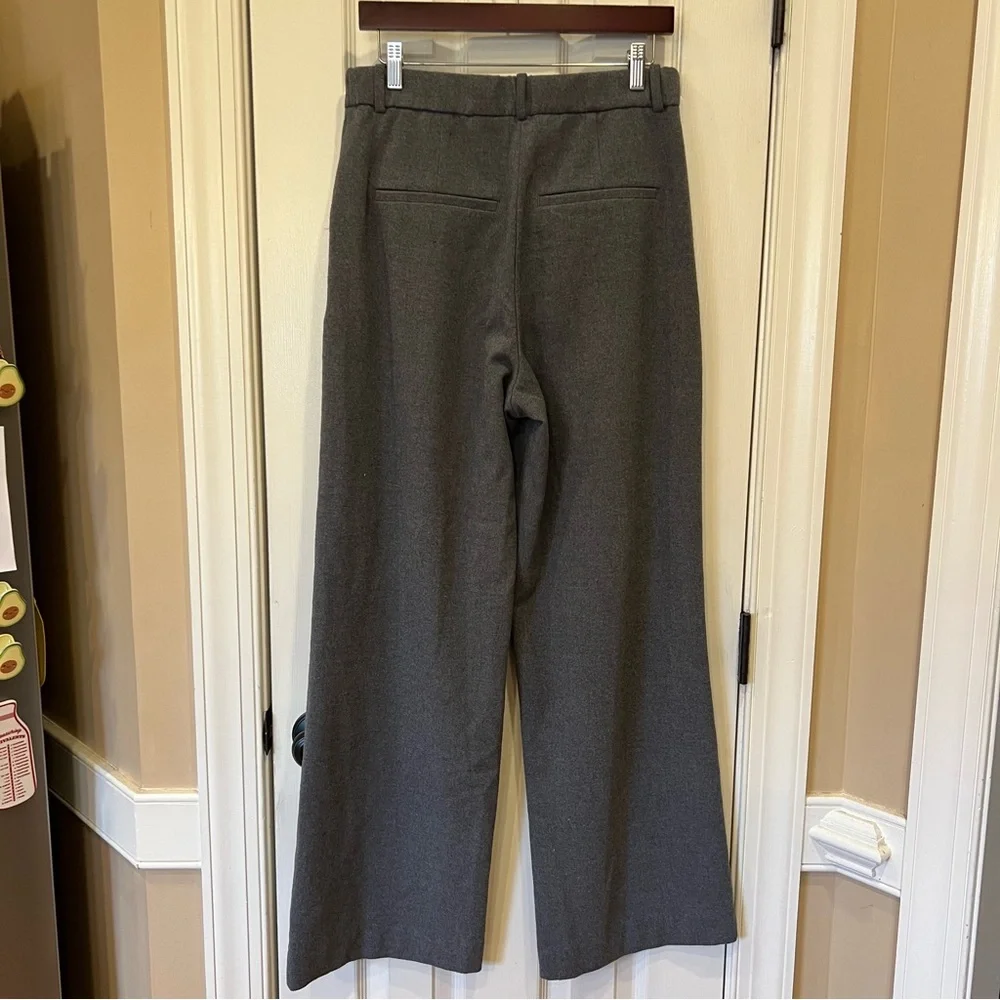 Abercrombie and Fitch Sloane Tailored Trousers Women’s Grey Size 30 / 10 LONG - Picture 6 of 8